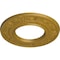 Ekena Millwork Daniela Ceiling Medallion (Fits Canopies up to 3 7/8"), 8"OD x 3 7/8"ID x 1/2"P, Pharaohs Gold CM08DNPGS - alternate 4